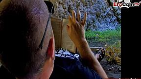 Skinny Amateur French Girl Sodomized Outdoors