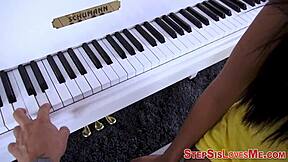 amateur latina teen bent over takes hardcore pov facial outdoors