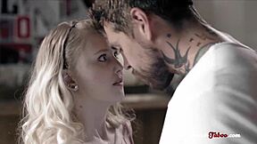 Taboo Cinema: Young Brunette Slut Sucks Cock in Goth Scene