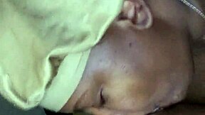 i see ebony bonnet workin' hard on dat big cock