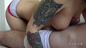 rebecca rainbow and vira gold share homemade moment