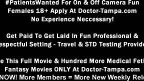 i'm doctor tampa givin' jasmine rose a humiliatin' gyno exam with nurse help