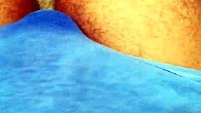 Black Shemale Solo in Wife's Underwear Feels Wild