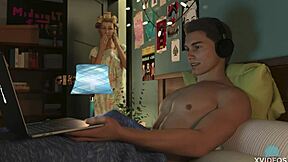 Wow, watch her finger that tight wet pussy in Dreamland!