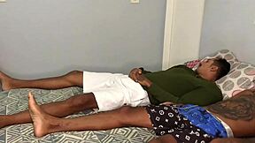 hey, sad hubby watches his hot white wife with nephew. full indian latina action on red!