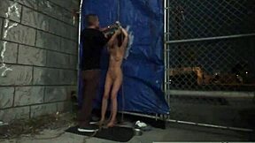 small tits teen 18+ gets rough anal outdoor, public fucky-fucky with anya