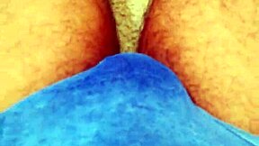 Black Shemale Solo in Wife's Underwear Feels Wild