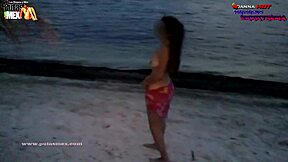 My first time filming on a beach with a stranger I met