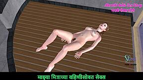 Watch this 3D Hentai Teen Masturbating with Carrot? So Hot!