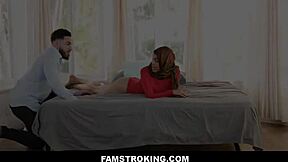 famstroking - big ass muslim teen bangs stepbro in family fun