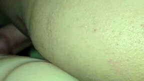 Mature cumshot on my big pussy latina tits