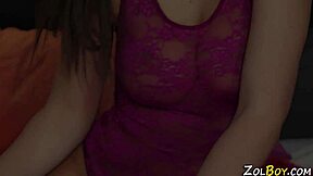 Babe tugs geezer for jizz in kinky old-young scene