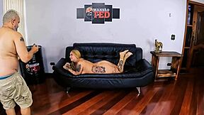 Behind the cameras with loira luxx in lingerie for first time