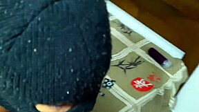 Ebony Babe Sucks Cock, Takes Anal, Loses Condom