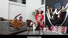 i got a tiny teen christmas gift