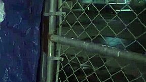 Russian Teen Punished with Rough Outdoor Pee Domination