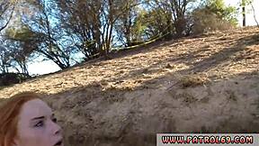 Amateur milf teen threesome with redhead loves outdoor fun