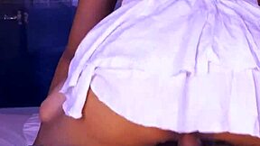 Shy Latina College Girl Enjoys Jacuzzi Cheating Session