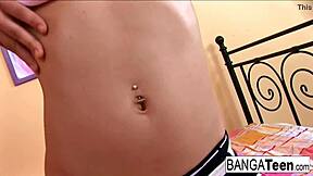 brunette teen so excited to fuck on camera, hardcore sex