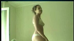 russian teen strips on skype showing off small tits