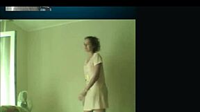 russian teen strips on skype showing off small tits