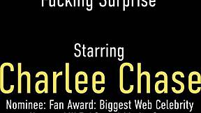 Curvy Charlee Chase picks tattooed babe for husband's wild ride