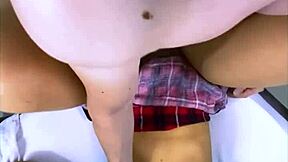 is the hijastrastra so tight that he has to caress and kiss her?