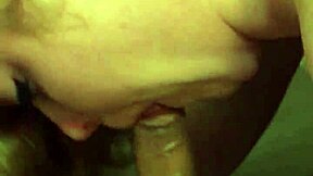 Hey, check out this white girl sucking dick like a pro 😏