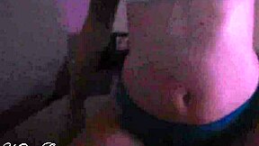 Hey teen slut, ride that big white cock under romantic lights!