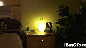 Savannah Gold toys her ass before sucking hard cock