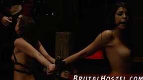 Slapping and punishing young 18+ sluts Sydney Cole and Olivia Lua