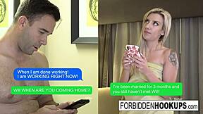 Horny guy fucks his wife's sister with blowjob and hardcore sex.