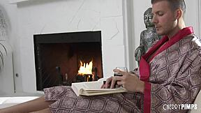 Petite blonde Kiara Cole gets drilled by her friend’s cheating boyfriend. She takes it hard doggystyle!