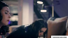 Threesome Madness! Cum Swapping Teens in Hardcore Orgy Bent Over for Erotic Submission!