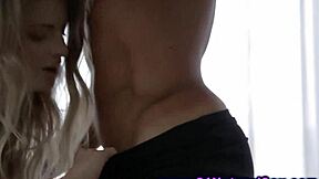 Euro model bombshell rides cock hard and begs for more 😍