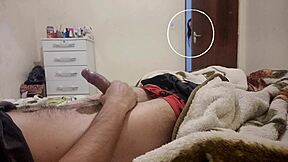 Caught her masturbating and joined in for wild fun! 😈