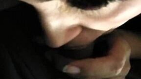 Morrita sneaks into bed for intense oral.