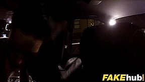 fake cop babe dares to have outdoor sex with blowjob pov