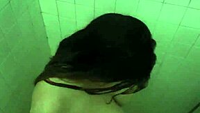 Recording My Horny Stepmother Bathing Feels So Intense.