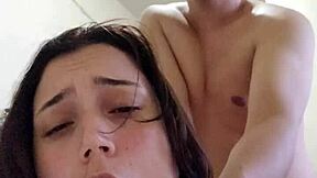 Latina Cries From Big Dick In Ass, Then Squirts Pussy