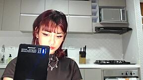 Behind the scenes with hot Latina teen creampie