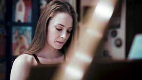 kyler quinn caught masturbating, begs step mom for family session.