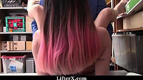 Damn, Teen Gets Banged Hard by Officer for Freedom!