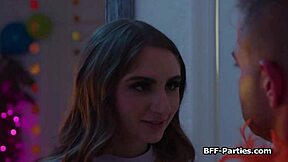 Forget your ex girlfriend with this hardcore foursome featuring blowjobs and interracial action