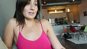 real stepsister gets slammed hard on all fours in pov