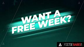 Hot Blonde Uses Feet And Pussy For Footjob And Doggystyle Cumshot