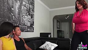 sexy momma maggie and jazmine team up for fun