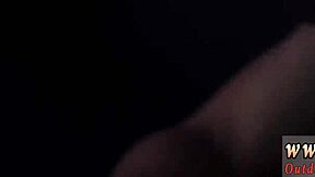 Teen masturbates her firm pussy for the first time in domination scene