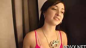 Mandy Sky engages in rough hardcore fucking with tight pussy