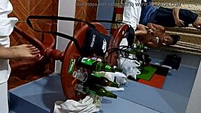 Skinny Teen Gets Drunk And Acts Submissive